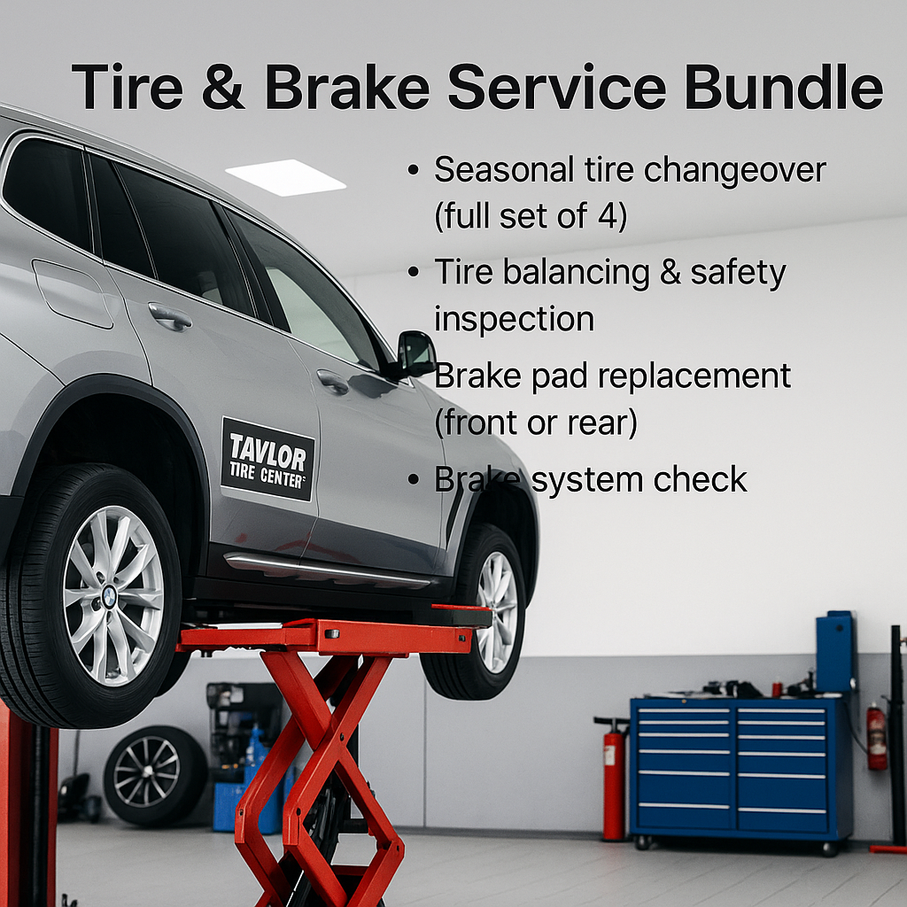 Tire & Brake Service Bundle